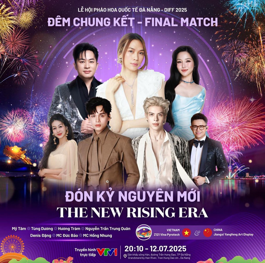 Nghệ sĩ đêm thi chung kết DIFF 2025